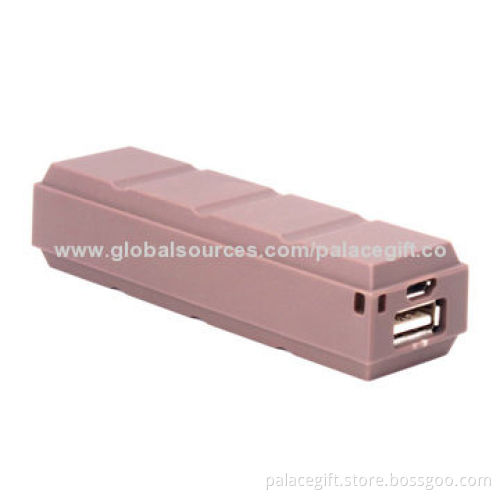 Power Bank, USB, Li-battery, 2200mAh, DC 5V/0.5A, CE Certification